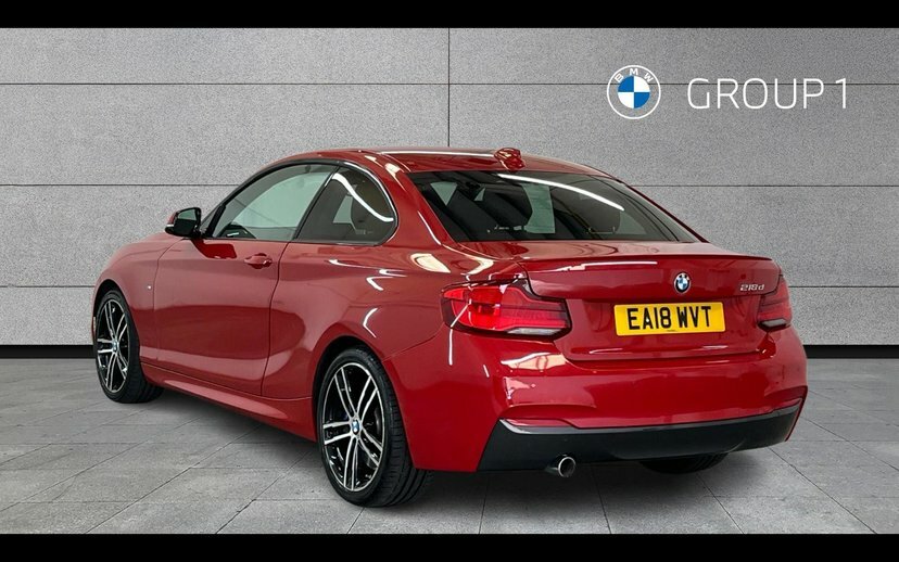 BMW 2 Series Gran Coupe 218D M Sport Coupe Red #2
