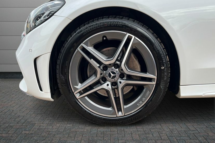 Mercedes-Benz C Class C200 Mhev Amg Line Coupe WV69MSU White #4