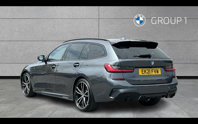 BMW 3 Series 320D M Sport Touring EK21FVW Grey #2