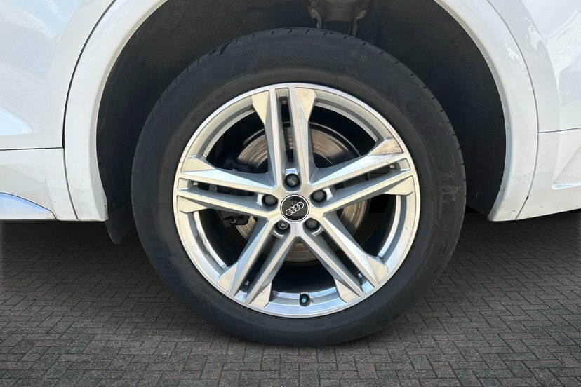 Audi Q5 2.0 Tdi 40 S Line Suv S Tronic Quattro AV21RXC White #5