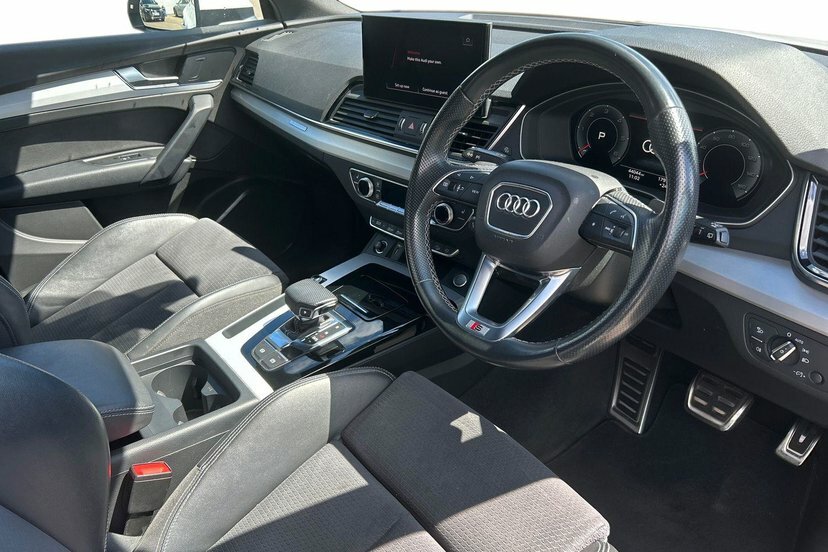 Audi Q5 2.0 Tdi 40 S Line Suv S Tronic Quattro AV21RXC White #6