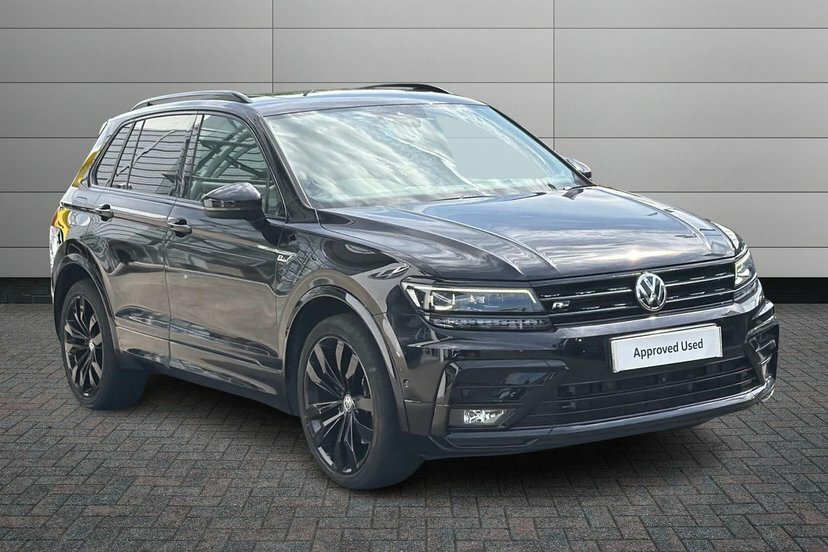 Volkswagen Tiguan 2.0 Tdi R-line Tech Suv Dsg 4Motion 19 Black