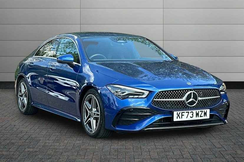 Mercedes-Benz CLA Class Cla200 Amg Line Executive Coupe Blue