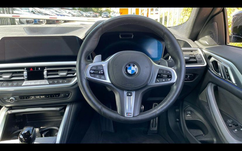 BMW 4 Series Gran Coupe M440d Xdrive Coupe AX22GXM Black #5