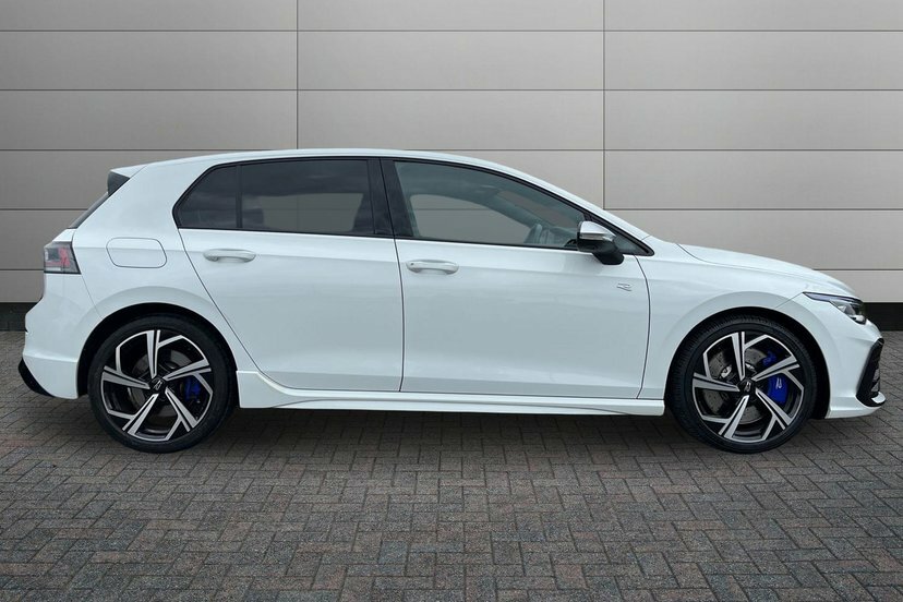 Volkswagen Golf 2.0 Tsi R Hatchback Dsg 4Motion 333 Ps EJ25CXO White #4