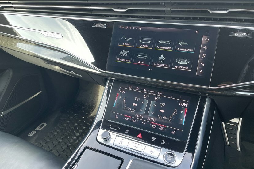 Audi Q8 55 Tfsi Quattro S Line Tiptronic Leather Silver #29