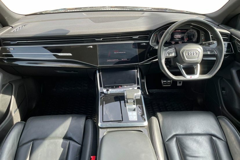 Audi Q8 55 Tfsi Quattro S Line Tiptronic Leather Silver #9