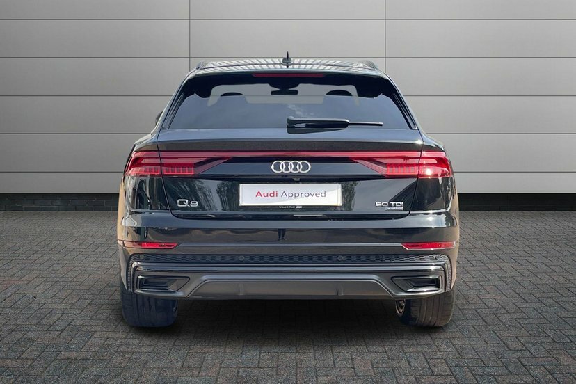Audi Q8 55 Tfsi Quattro S Line Tiptronic Leather Silver #11