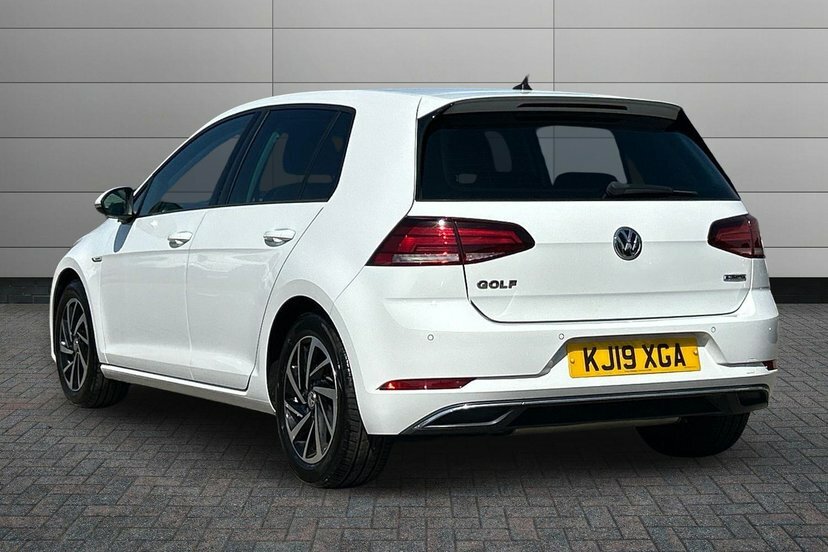 Volkswagen Golf 1.5 Tsi Evo Match Hatchback 130 KJ19XGA White #3
