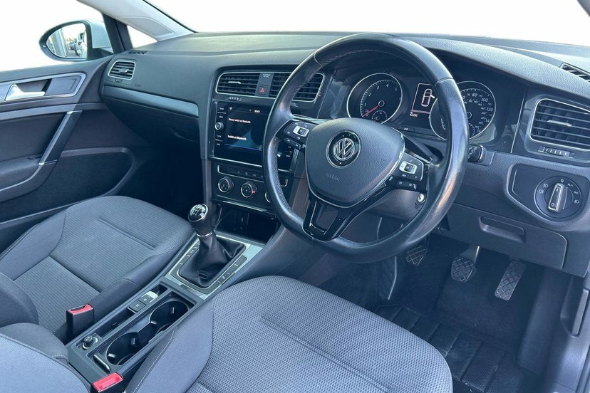 Volkswagen Golf 1.5 Tsi Evo Match Hatchback 130 KJ19XGA White #6