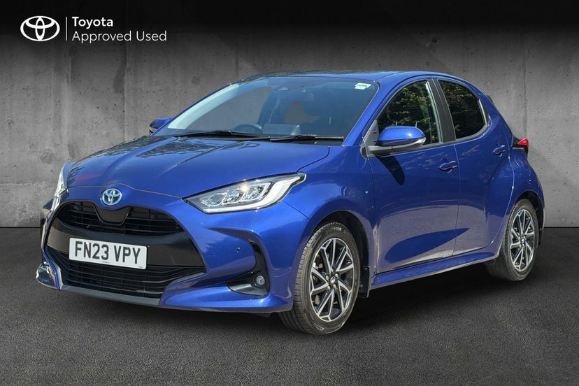 Toyota Yaris 1.5 Vvt-h Design Hatchback Hybrid E-cvt Blue #3