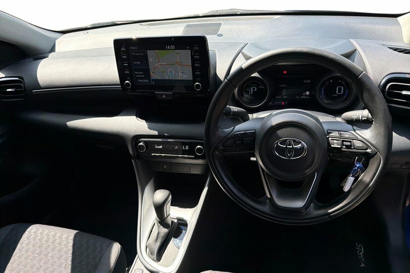 Toyota Yaris 1.5 Vvt-h Design Hatchback Hybrid E-cvt Blue #5
