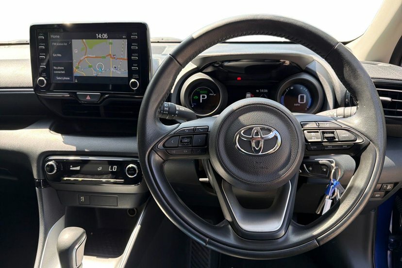 Toyota Yaris 1.5 Vvt-h Design Hatchback Hybrid E-cvt Blue #6