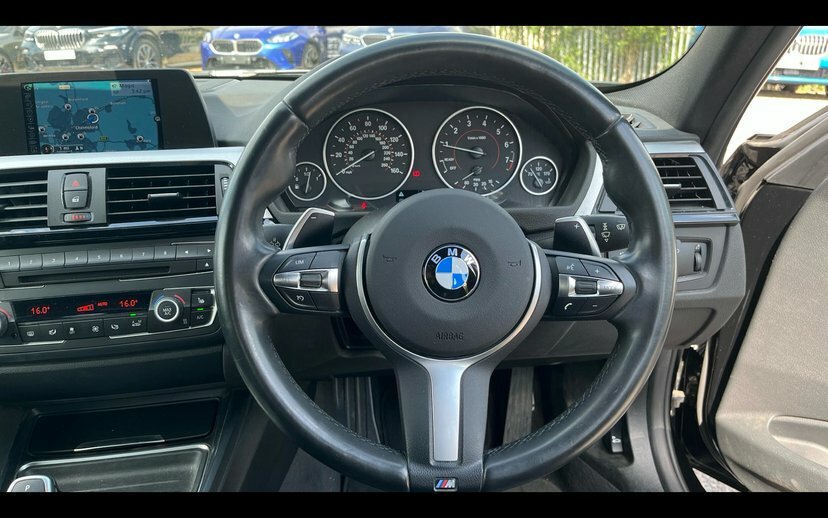 BMW 3 Series 328I M Sport Saloon Black #5