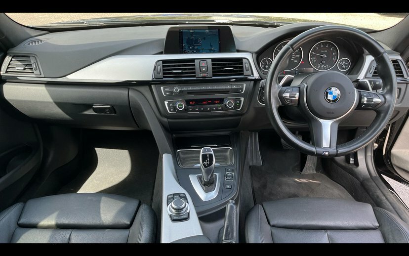 BMW 3 Series 328I M Sport Saloon Black #4