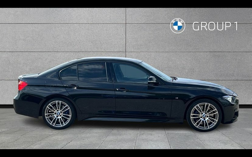 BMW 3 Series 328I M Sport Saloon Black #3