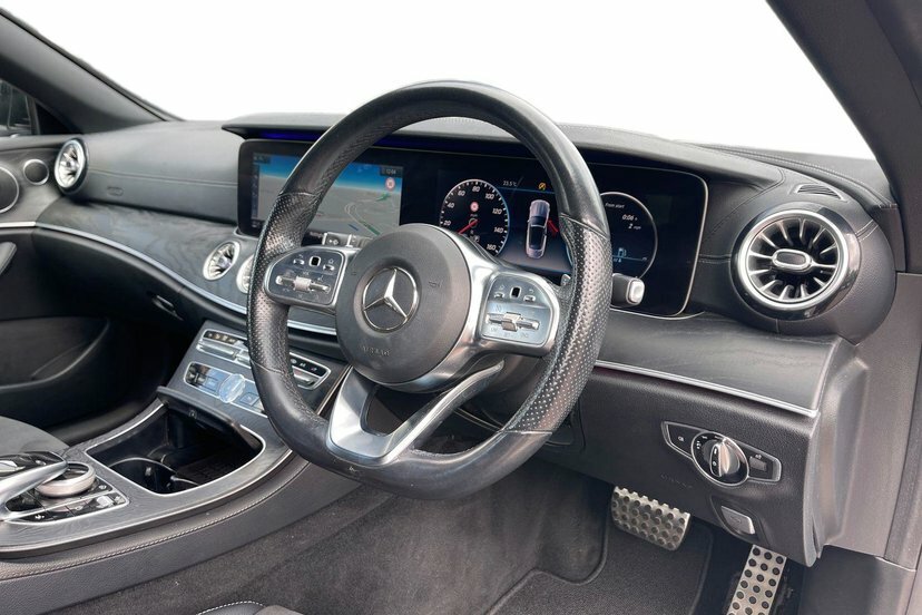 Mercedes-Benz E Class E220d Amg Line Cabriolet FV19TMO White #5