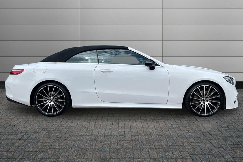 Mercedes-Benz E Class E220d Amg Line Cabriolet FV19TMO White #3