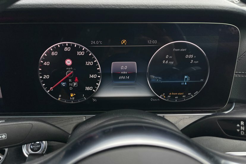 Mercedes-Benz E Class E220d Amg Line Cabriolet FV19TMO White #6