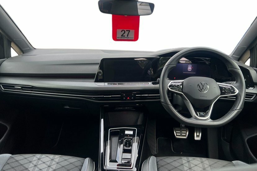 Volkswagen Golf 1.5 Etsi Mhev R-line Hatchback Hybrid D Black #6