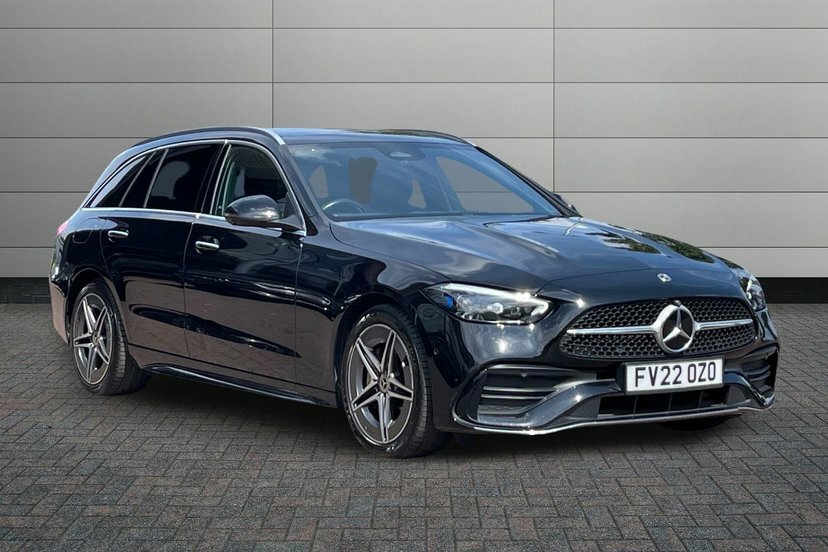 Mercedes-Benz C Class 2.0 C300e 25.4Kwh Amg Line Premium Plus Estate 5 Black