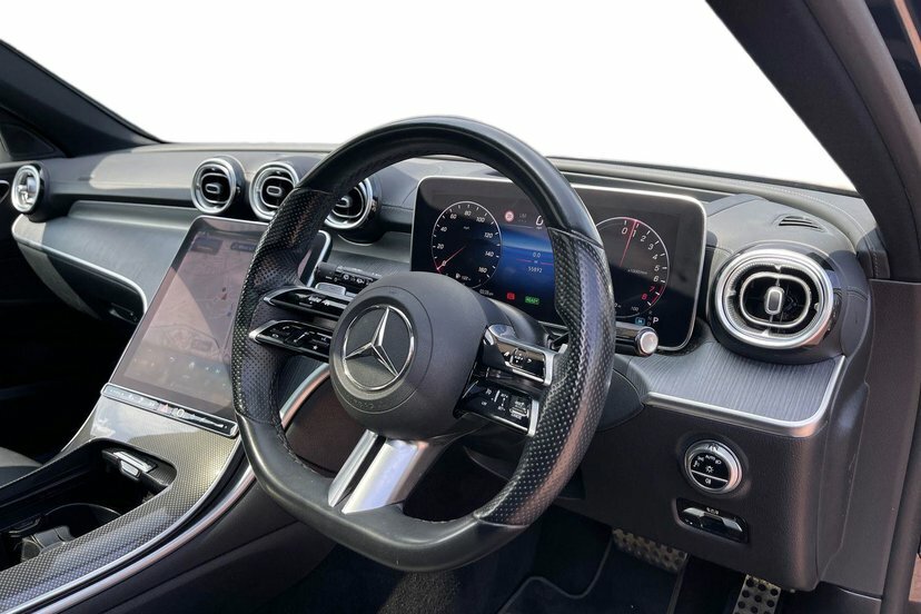 Mercedes-Benz C Class 2.0 C300e 25.4Kwh Amg Line Premium Plus Estate 5 Black #5