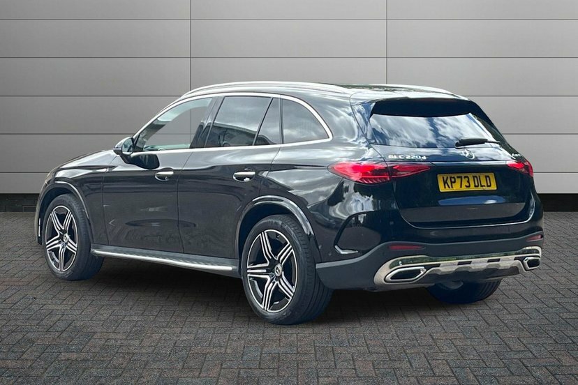 Mercedes-Benz GLC Class Glc220dh Mhev Amg Line Premium KP73DLD Black #2