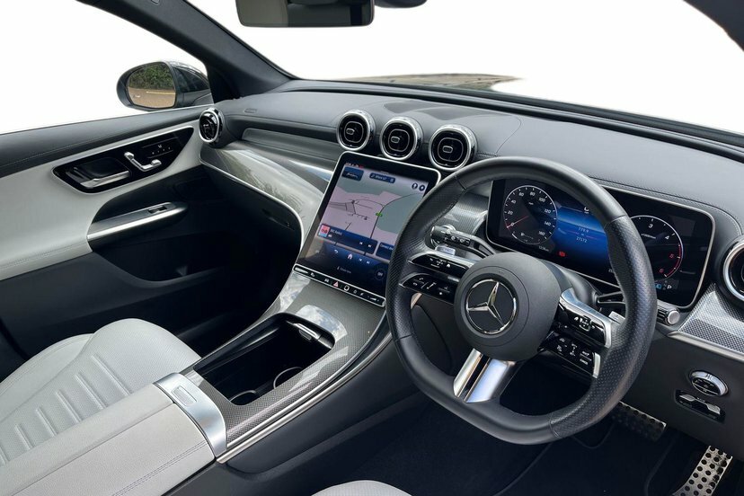 Mercedes-Benz GLC Class Glc220dh Mhev Amg Line Premium KP73DLD Black #5