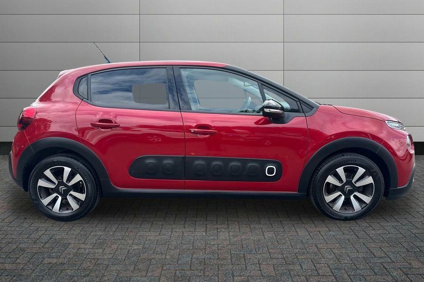 Citroen C3 1.2 Puretech Flair Hatchback 11 FD67UOB Red #4