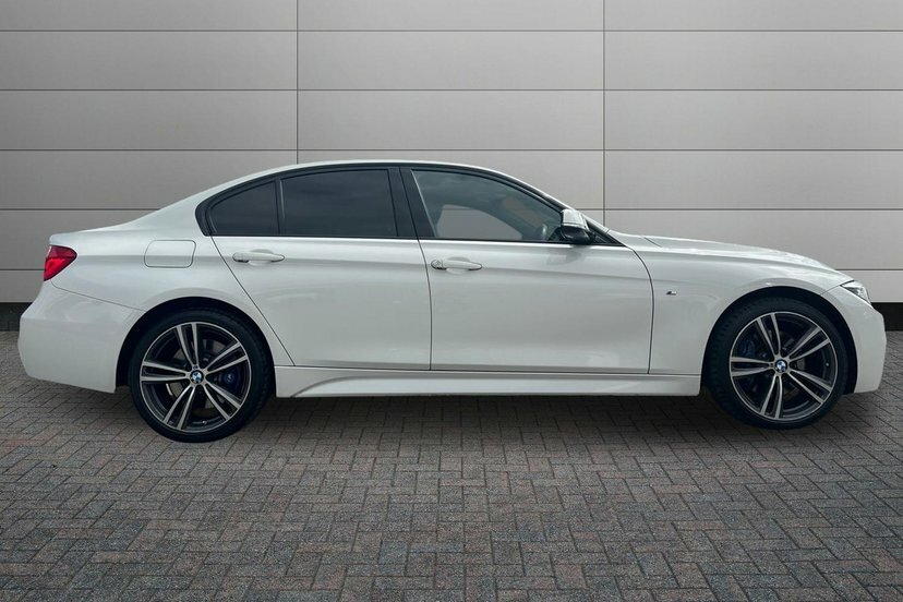 BMW 3 Series 2.0 320D M Sport Saloon Xdrive White #4