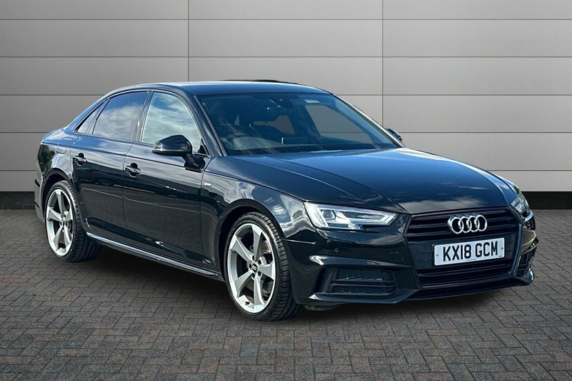 Audi A4 1.4 Tfsi Black Edition Saloon S Tronic KX18GCM Black