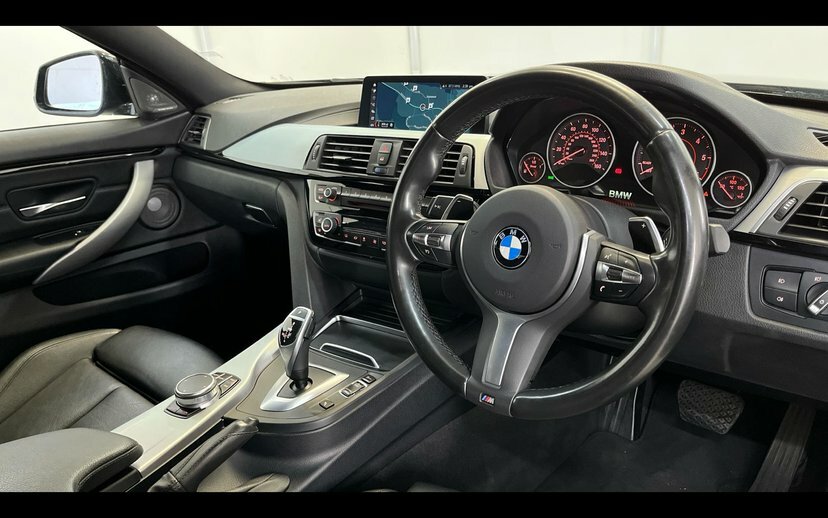 BMW 4 Series Gran Coupe 420D M Sport Gran Coupe AP70AAE Black #6