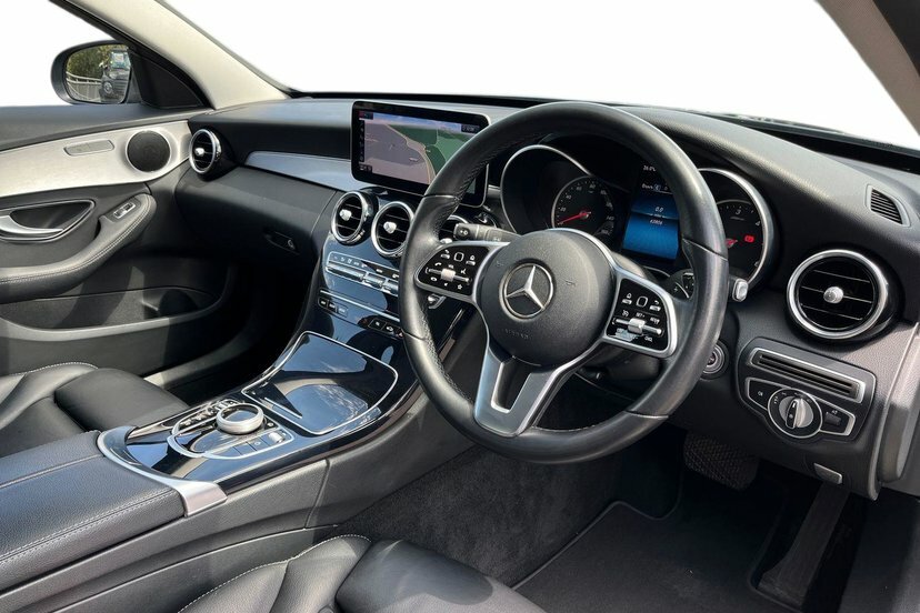 Mercedes-Benz C Class C220d Sport Saloon KW70SKJ Grey #5