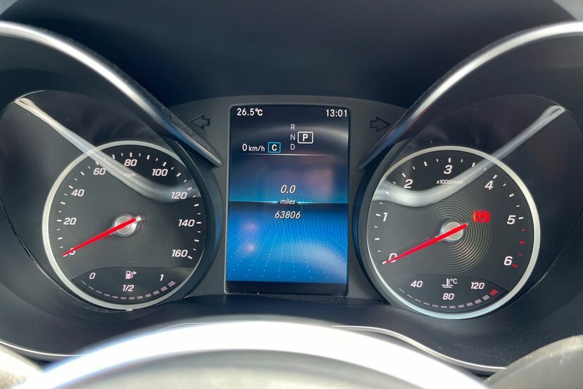 Mercedes-Benz C Class C220d Sport Saloon KW70SKJ Grey #6