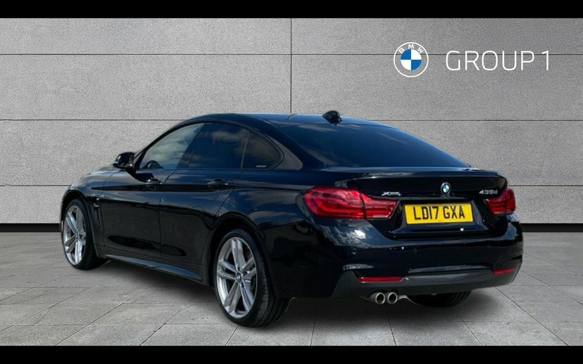 BMW 4 Series Gran Coupe 435D Xdrive M Sport Gran Coupe Black #2