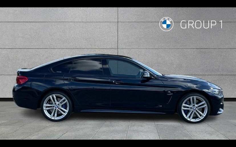 BMW 4 Series Gran Coupe 435D Xdrive M Sport Gran Coupe Black #3