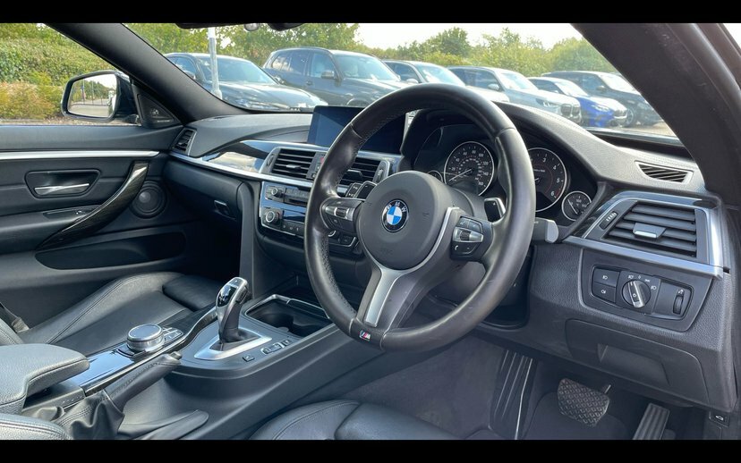 BMW 4 Series Gran Coupe 435D Xdrive M Sport Gran Coupe Black #6