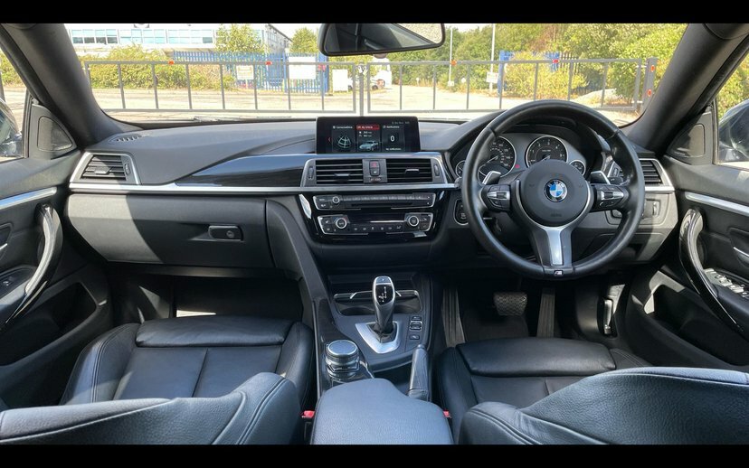 BMW 4 Series Gran Coupe 435D Xdrive M Sport Gran Coupe Black #4
