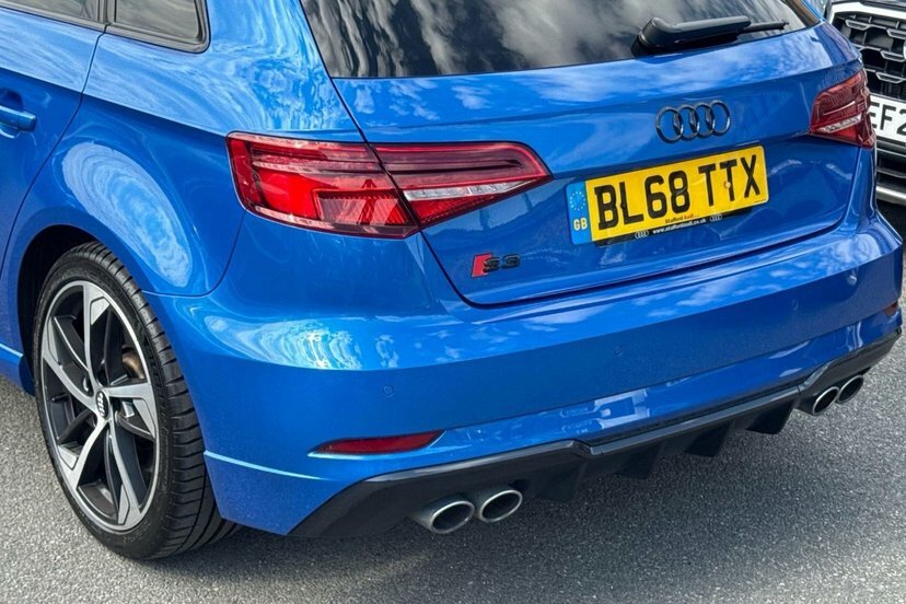 Audi S3 S3 Sportback Tfsi Quattro Black Edition Blue #17