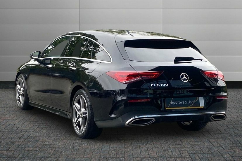 Mercedes-Benz CLA Class 1.3 Cla180 Amg Line Premium Plus 2 Shooting Brak Black #2