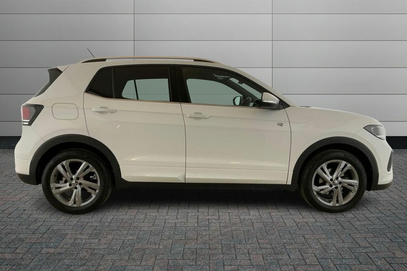 Volkswagen T-Cross 1.0 Tsi R-line Suv Dsg 115 Ps White #4