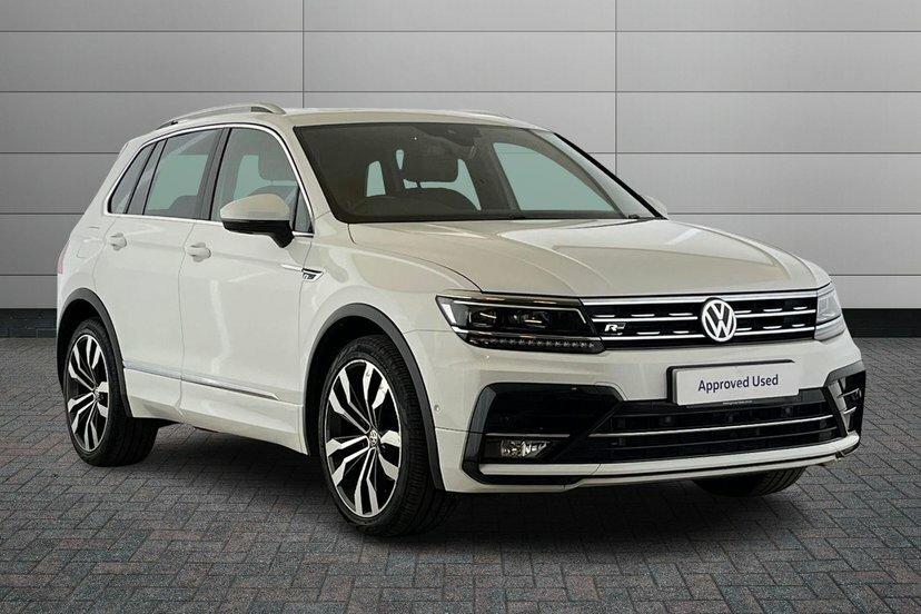 Volkswagen Tiguan 2.0 Tdi R-line Tech Suv Dsg 150 Ps White