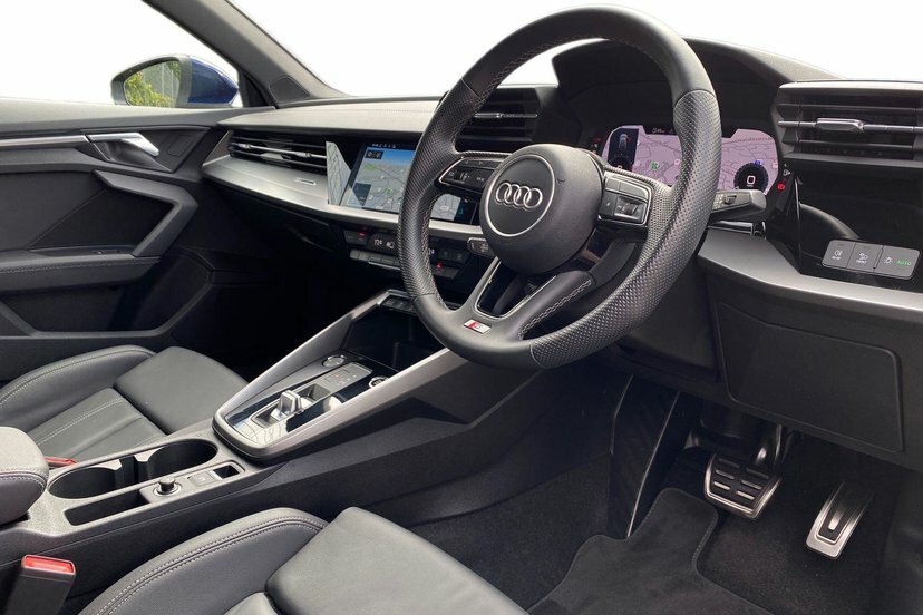 Audi A3 1.5 Tfsi 35 S Line Sportback S Tronic Blue #6