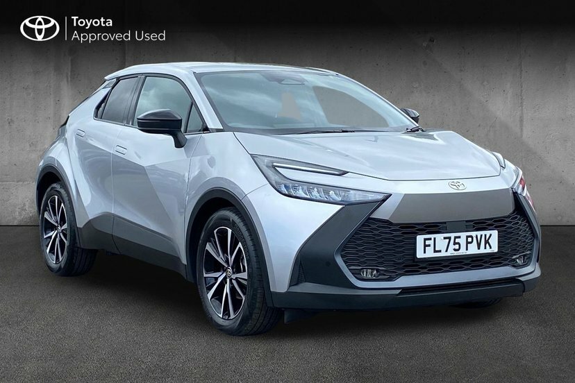 Toyota C-Hr 1.8 Vvt-h Design Suv Hybrid Cvt 140 Ps Silver