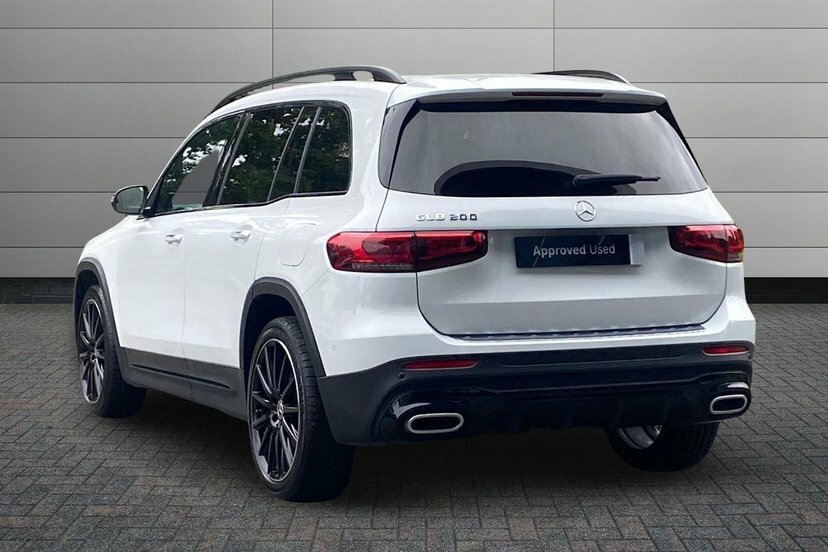 Mercedes-Benz GLB Class 1.3 Glb200 Amg Line Night Edition Premium Plus S White #2
