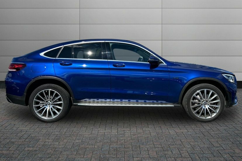 Mercedes-Benz GLC Class 2.0 Glc300de 13.5Kwh Amg Line Premium Coupe Blue #3