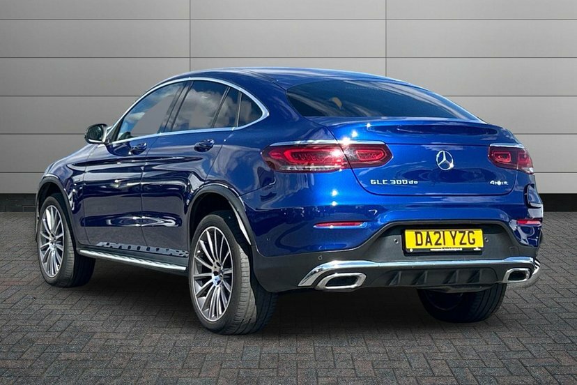 Mercedes-Benz GLC Class 2.0 Glc300de 13.5Kwh Amg Line Premium Coupe Blue #2