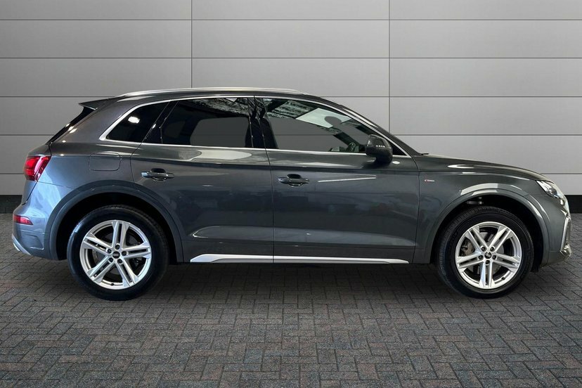 Audi Q5 2.0 Tfsi 45 S Line Suv S Tronic Quattro YB72MHM Grey #4