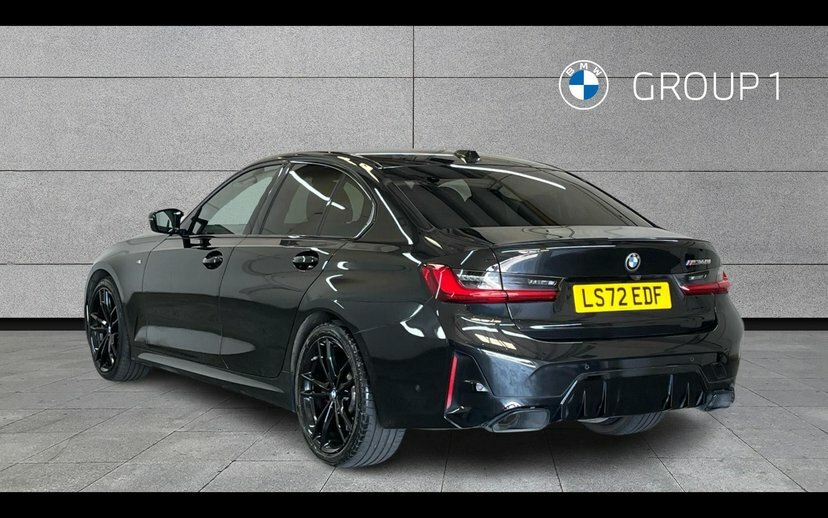 BMW 3 Series M340i Xdrive Saloon LS72EDF Black #2