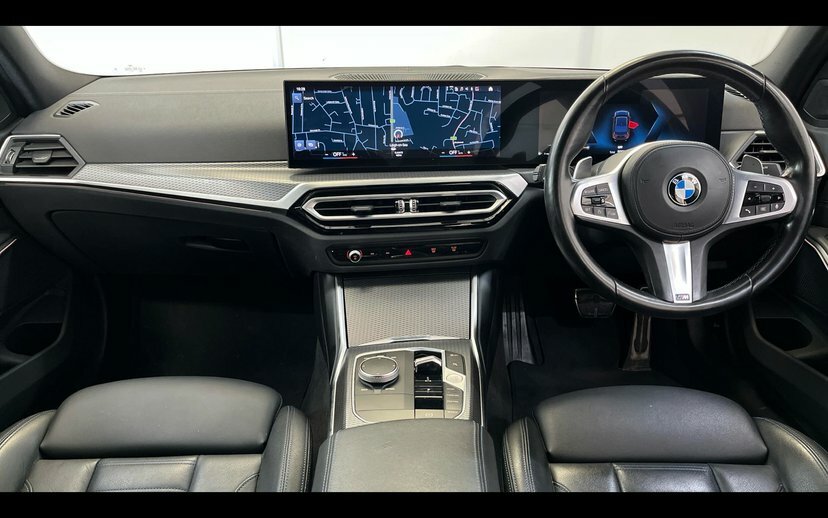 BMW 3 Series M340i Xdrive Saloon LS72EDF Black #4
